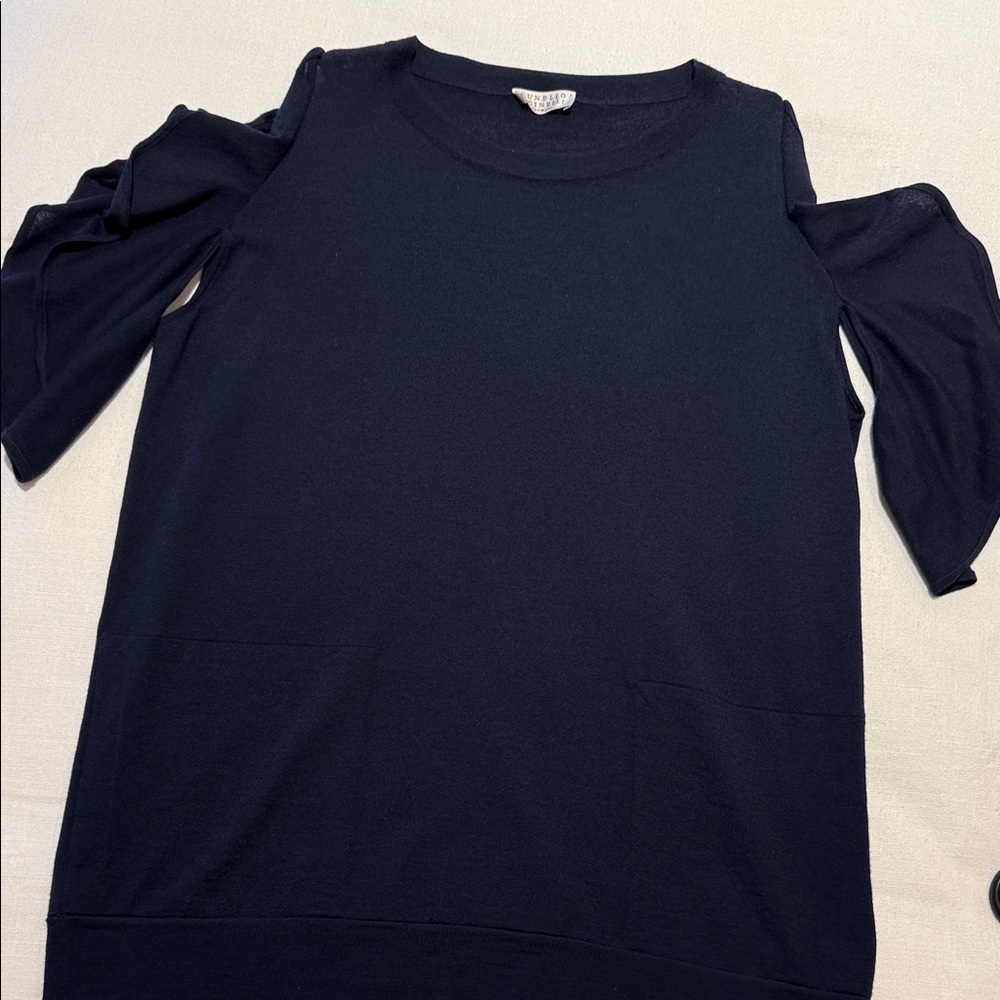 Brunello Cucinelli Midnight Blue Sweatshirt